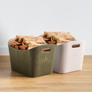 Milan Felt Fireside Storage